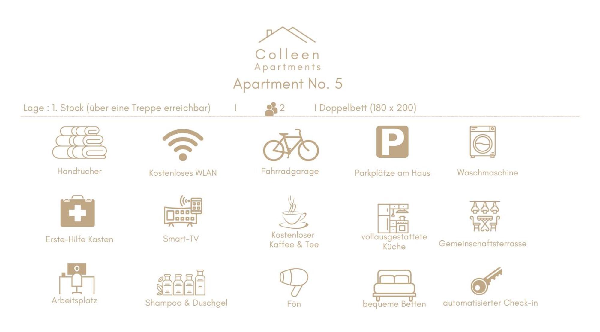 Colleen Apartments - Minden, Hermannstrasse Værelse billede